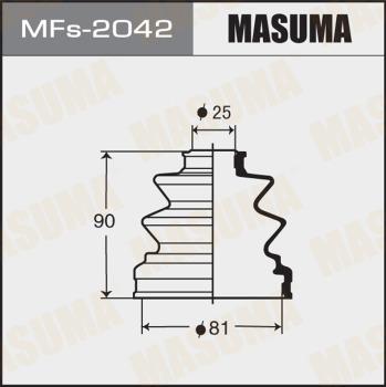 MASUMA MFs-2042 - Пыльник, приводной вал autospares.lv