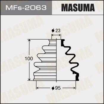 MASUMA MFs-2063 - Пыльник, приводной вал autospares.lv