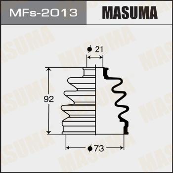 MASUMA MFs-2013 - Пыльник, приводной вал autospares.lv