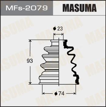 MASUMA MFs-2079 - Пыльник, приводной вал autospares.lv