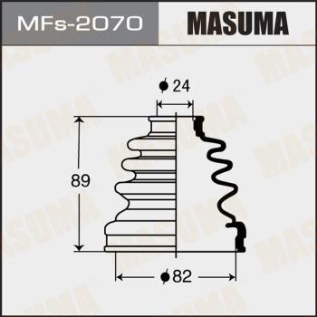 MASUMA MFS-2070 - Пыльник, приводной вал autospares.lv