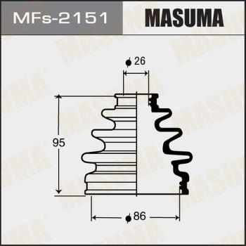 MASUMA MFS-2151 - Пыльник, приводной вал autospares.lv