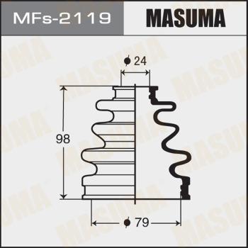 MASUMA MFs-2119 - Пыльник, приводной вал autospares.lv