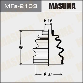 MASUMA MFs-2139 - Пыльник, приводной вал autospares.lv