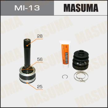 MASUMA MI-13 - Шарнирный комплект, ШРУС, приводной вал autospares.lv