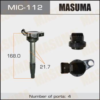 MASUMA MIC-112 - Катушка зажигания autospares.lv