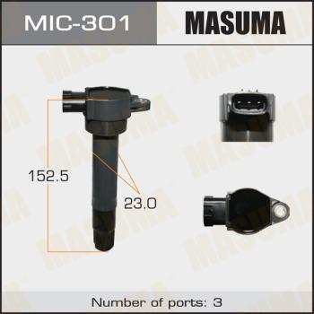 MASUMA MIC-301 - Катушка зажигания autospares.lv