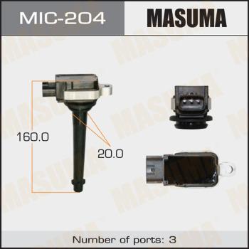 MASUMA MIC-204 - Катушка зажигания autospares.lv