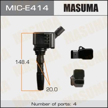 MASUMA MICE414 - Катушка зажигания autospares.lv