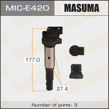 MASUMA MICE420 - Катушка зажигания autospares.lv