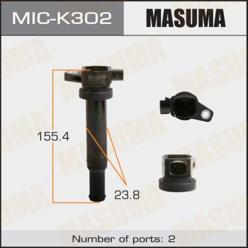 MASUMA MIC-K302 - Катушка зажигания autospares.lv