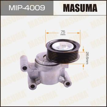 MASUMA MIP-4009 - Натяжитель, поликлиновый ремень autospares.lv