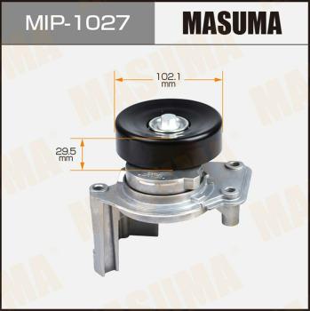 MASUMA MIP-1027 - Натяжитель, поликлиновый ремень autospares.lv