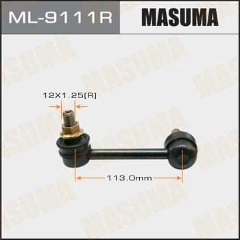 MASUMA ML-9111R - Тяга / стойка, стабилизатор autospares.lv