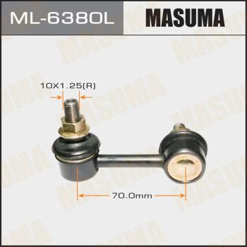 MASUMA ML-6380L - Тяга / стойка, стабилизатор autospares.lv