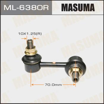 MASUMA ML-6380R - Тяга / стойка, стабилизатор autospares.lv