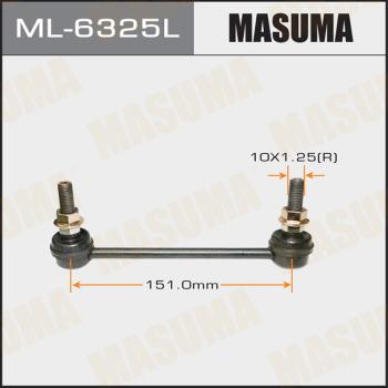 MASUMA ML-6325L - Тяга / стойка, стабилизатор autospares.lv
