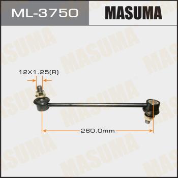 MASUMA ML3750 - Тяга / стойка, стабилизатор autospares.lv