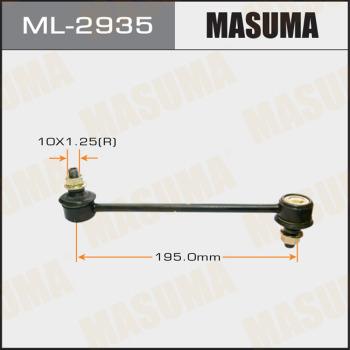 MASUMA ML-2935 - Тяга / стойка, стабилизатор autospares.lv