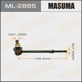 MASUMA ML-2885 - Тяга / стойка, стабилизатор autospares.lv