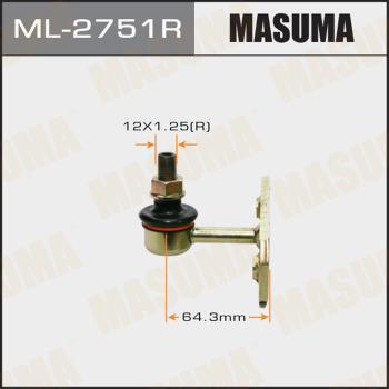 MASUMA ML-2751R - Тяга / стойка, стабилизатор autospares.lv