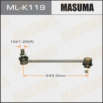 MASUMA ML-K119 - Тяга / стойка, стабилизатор autospares.lv