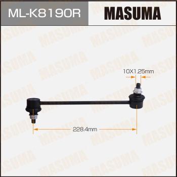 MASUMA ML-K8190R - Тяга / стойка, стабилизатор autospares.lv