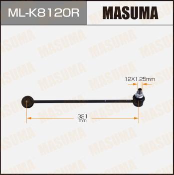 MASUMA ML-K8120R - Тяга / стойка, стабилизатор autospares.lv