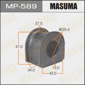 MASUMA MP-589 - Втулка стабилизатора autospares.lv