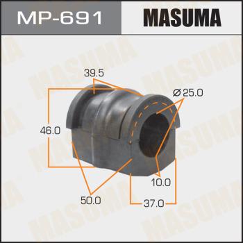 MASUMA MP-691 - Втулка стабилизатора autospares.lv