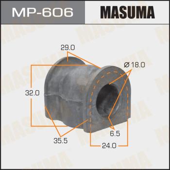 MASUMA MP-606 - Втулка стабилизатора autospares.lv