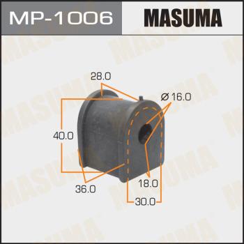 MASUMA MP-1006 - Втулка стабилизатора autospares.lv