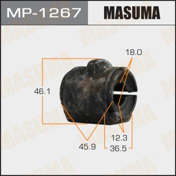 MASUMA MP-1267 - Втулка стабилизатора autospares.lv