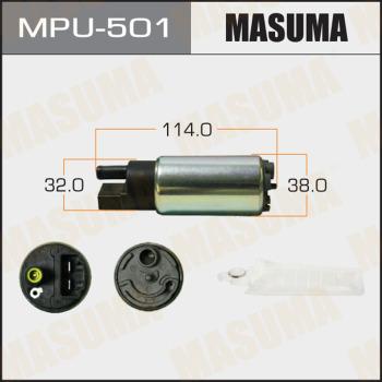 MASUMA MPU-501 - Топливный насос autospares.lv