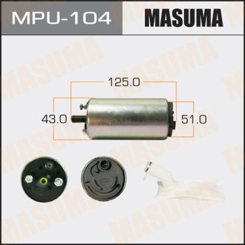 MASUMA MPU104 - Топливный насос autospares.lv