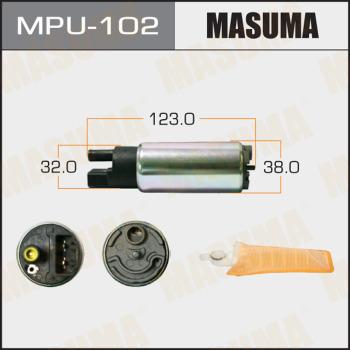 MASUMA MPU-102 - Топливный насос autospares.lv