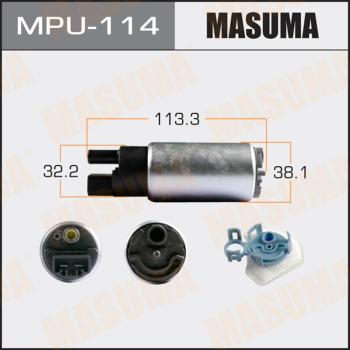 MASUMA MPU114 - Топливный насос autospares.lv