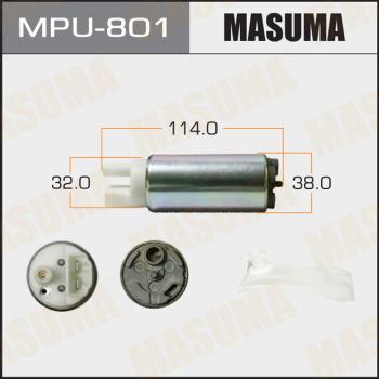 MASUMA MPU-801 - Топливный насос autospares.lv