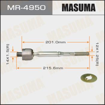 MASUMA MR-4950 - Осевой шарнир, рулевая тяга autospares.lv