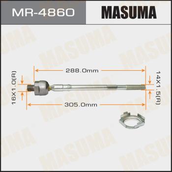 MASUMA MR4860 - Осевой шарнир, рулевая тяга autospares.lv