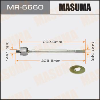 MASUMA MR-6660 - Осевой шарнир, рулевая тяга autospares.lv