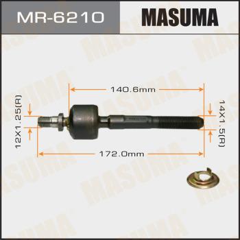 MASUMA MR-6210 - Осевой шарнир, рулевая тяга autospares.lv