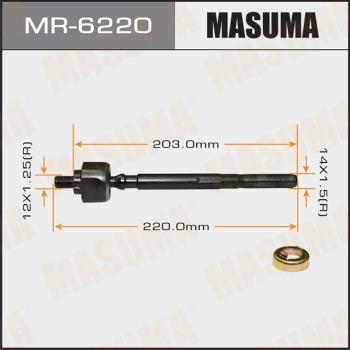 MASUMA MR-6220 - Осевой шарнир, рулевая тяга autospares.lv