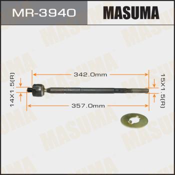 MASUMA MR-3940 - Осевой шарнир, рулевая тяга autospares.lv