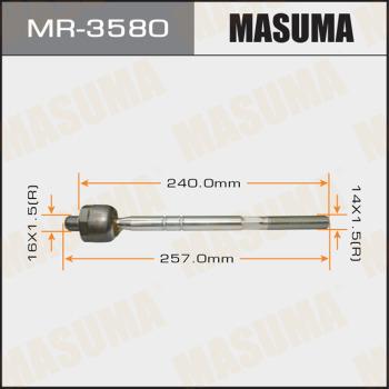 MASUMA MR3580 - Осевой шарнир, рулевая тяга autospares.lv