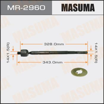 MASUMA MR-2960 - Осевой шарнир, рулевая тяга autospares.lv