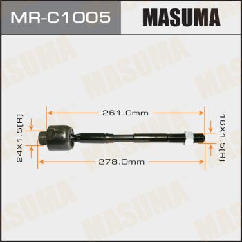 MASUMA MR-C1005 - Осевой шарнир, рулевая тяга autospares.lv