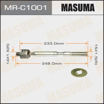 MASUMA MR-C1001 - Осевой шарнир, рулевая тяга autospares.lv