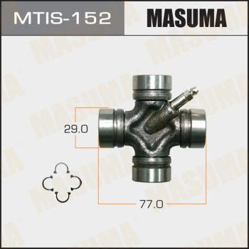 MASUMA MTIS-152 - Шарнир, продольный вал autospares.lv