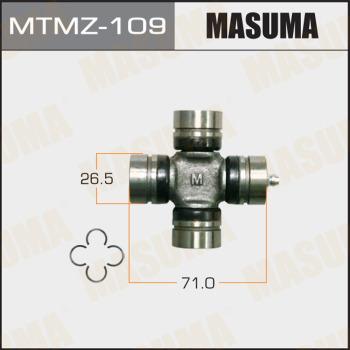 MASUMA MTMZ-109 - Шарнир, продольный вал autospares.lv